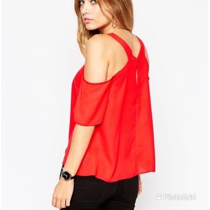 NEW**** Asos red top